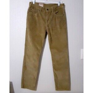 NWT Levi's 721 High Rise Skinny Pants Women's W29 x L30 Brown Corduroy